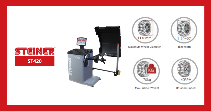 AA Takanini ST420 Wheel Balancer product pic